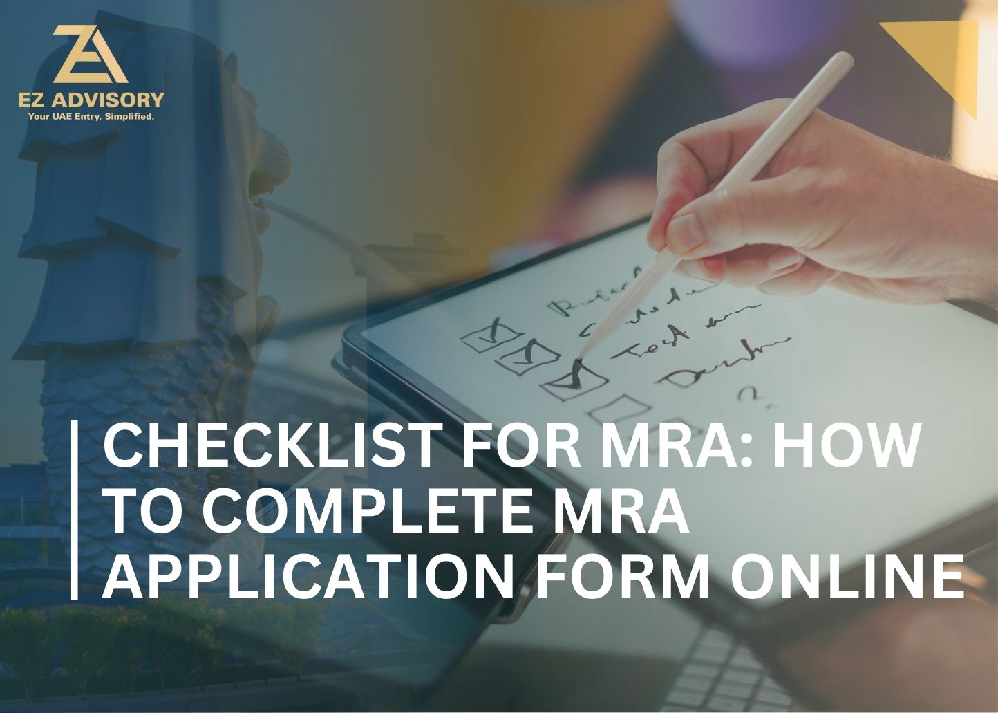 MRA Application Form Online